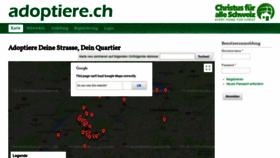 What Adoptiere.ch website looked like in 2020 (4 years ago)