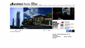 What Architectmanila.com website looked like in 2020 (4 years ago)