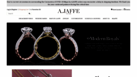 What Ajaffe.com website looked like in 2020 (4 years ago)