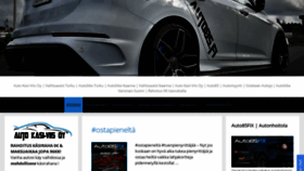 What Auto85.fi website looked like in 2020 (4 years ago)