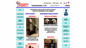 What Affordable-trophies.com website looked like in 2020 (4 years ago)