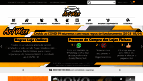 What Artwax.com.br website looked like in 2020 (4 years ago)