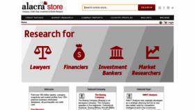 What Alacrastore.com website looked like in 2020 (4 years ago)