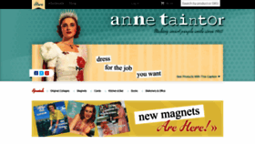 What Annetaintor.com website looked like in 2020 (4 years ago)