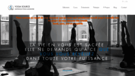 What Ashtanga-yoga-lausanne.ch website looked like in 2020 (4 years ago)