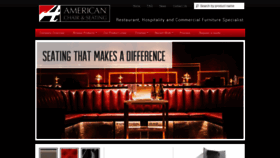 What Americanchair.com website looked like in 2020 (4 years ago)