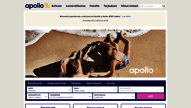 What Apollomatkat.fi website looked like in 2020 (4 years ago)
