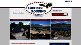 What Amcoroof.com website looked like in 2020 (4 years ago)
