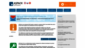 What Aspack.com website looked like in 2020 (4 years ago)
