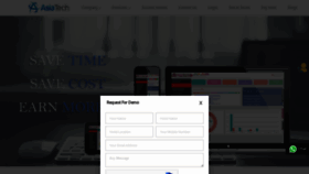 What Asiatech.in website looked like in 2020 (5 years ago)
