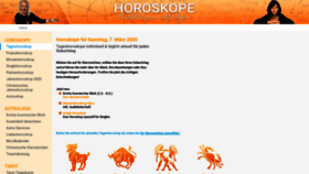 What Astroportal.com website looked like in 2020 (4 years ago)