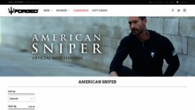 What Americansniper.com website looked like in 2020 (4 years ago)