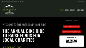 What Aberdoveybikeride.co.uk website looked like in 2020 (4 years ago)