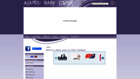 What Agapioubabycenter.com website looked like in 2020 (4 years ago)
