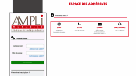 What Adherent.ampli.fr website looked like in 2020 (4 years ago)