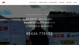 What Acmelectricalltd.co.uk website looked like in 2020 (5 years ago)