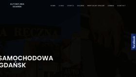 What Automyjniagdansk.pl website looked like in 2020 (4 years ago)