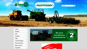 What Agrokem.ru website looked like in 2020 (4 years ago)