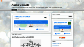 What Audio-circuits.blogspot.in website looked like in 2020 (4 years ago)