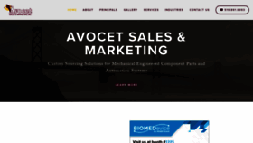 What Avocetsales.com website looked like in 2020 (4 years ago)