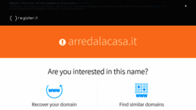 What Arredalacasa.it website looked like in 2020 (4 years ago)