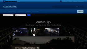 What Aussiepigs.com.au website looked like in 2020 (4 years ago)