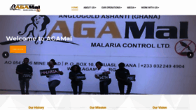What Agamal.org website looked like in 2020 (4 years ago)