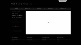 What Alliedexports.in website looked like in 2020 (4 years ago)