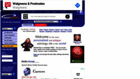 What Astroadvice.com website looked like in 2020 (4 years ago)