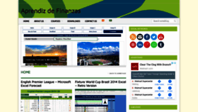 What Aprendizdefinanzas.com website looked like in 2020 (4 years ago)