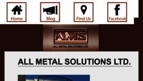 What Allmetalsolutions.co.uk website looked like in 2020 (4 years ago)