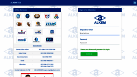 What Alkemites.com website looked like in 2020 (4 years ago)