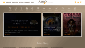 What Astrocafe.ro website looked like in 2020 (4 years ago)