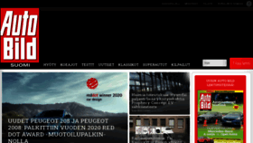 What Autobild.fi website looked like in 2020 (4 years ago)
