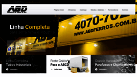 What Abdferros.com.br website looked like in 2020 (4 years ago)