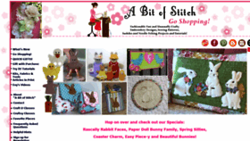 What Abitofstitch.com website looked like in 2020 (4 years ago)