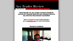 What Acetradesreview.com website looked like in 2020 (4 years ago)