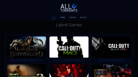 What Alltorrents.co website looked like in 2020 (4 years ago)