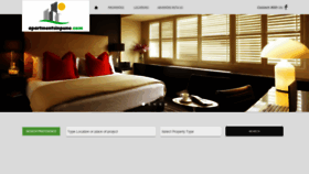 What Apartmentsinpune.com website looked like in 2020 (4 years ago)