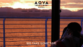 What Aqvaboutiquehotel.it website looked like in 2020 (4 years ago)