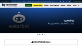 What Acquedottolucano.it website looked like in 2020 (4 years ago)