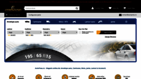 What Autopneu.ro website looked like in 2020 (4 years ago)