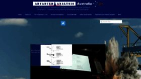 What Advanalysis.com website looked like in 2020 (4 years ago)