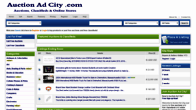 What Auctionadcity.com website looked like in 2020 (4 years ago)