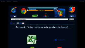 What Actunet.org website looked like in 2020 (5 years ago)