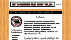 What Armscollectors.org website looked like in 2020 (4 years ago)