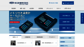 What Anritsu-meter.co.jp website looked like in 2020 (4 years ago)