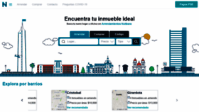 What Arrendamientosnutibara.com website looked like in 2020 (4 years ago)