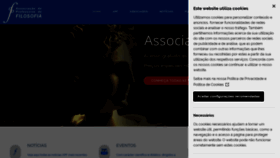 What Apfilosofia.org website looked like in 2020 (4 years ago)