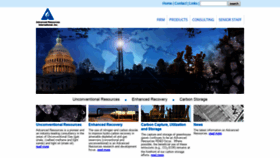 What Adv-res.com website looked like in 2020 (4 years ago)